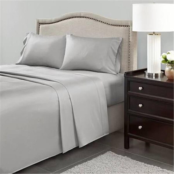 Madison Park King Size Pima Cotton Sheet Set, Light Grey MP20-5055 - main